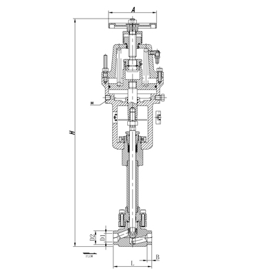 high-pressure cryogenic emergency shut-off valve 低溫高壓緊急切斷閥