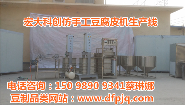 宏大科創新式仿手工豆腐皮機