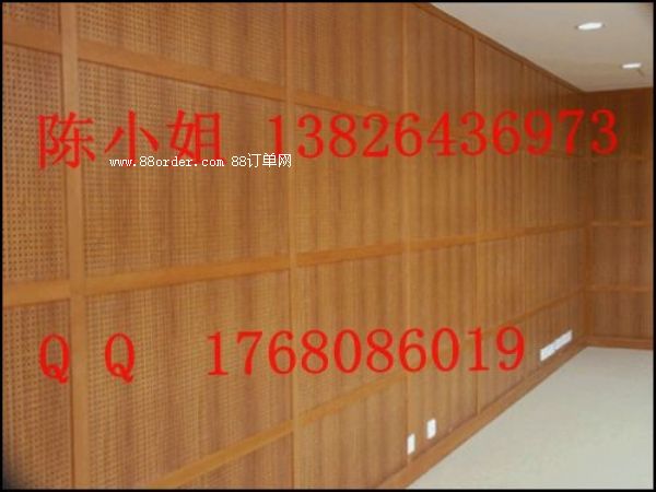 濟南KTV裝飾吸音板 影劇院孔木吸音板