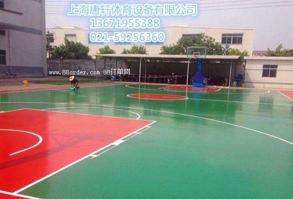 寶山硅PU籃球場廠家施工